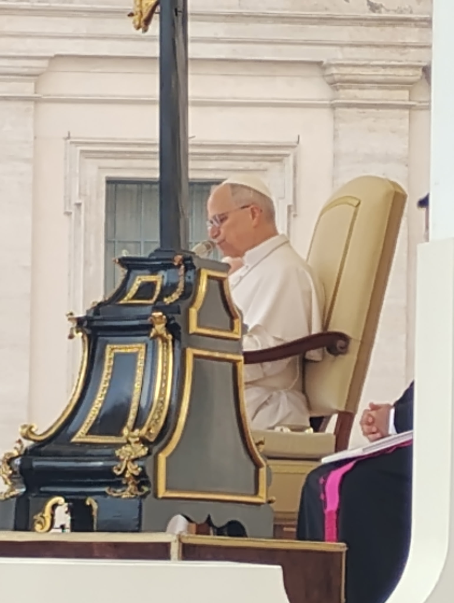 Gianna Has Private Audience with Pope Leo IV - Our Lady Of Emmitsburg